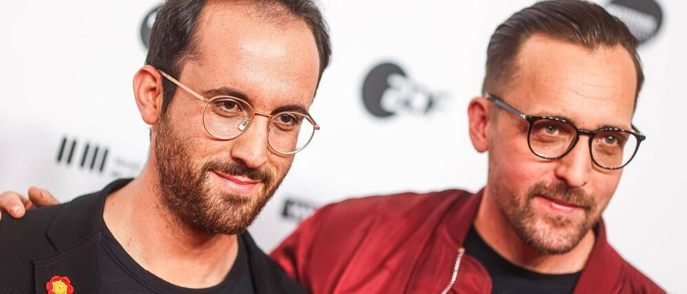 Im Bild: Igor Lewit (links im Bild) und Danger Dan (rechts im Bild) ...