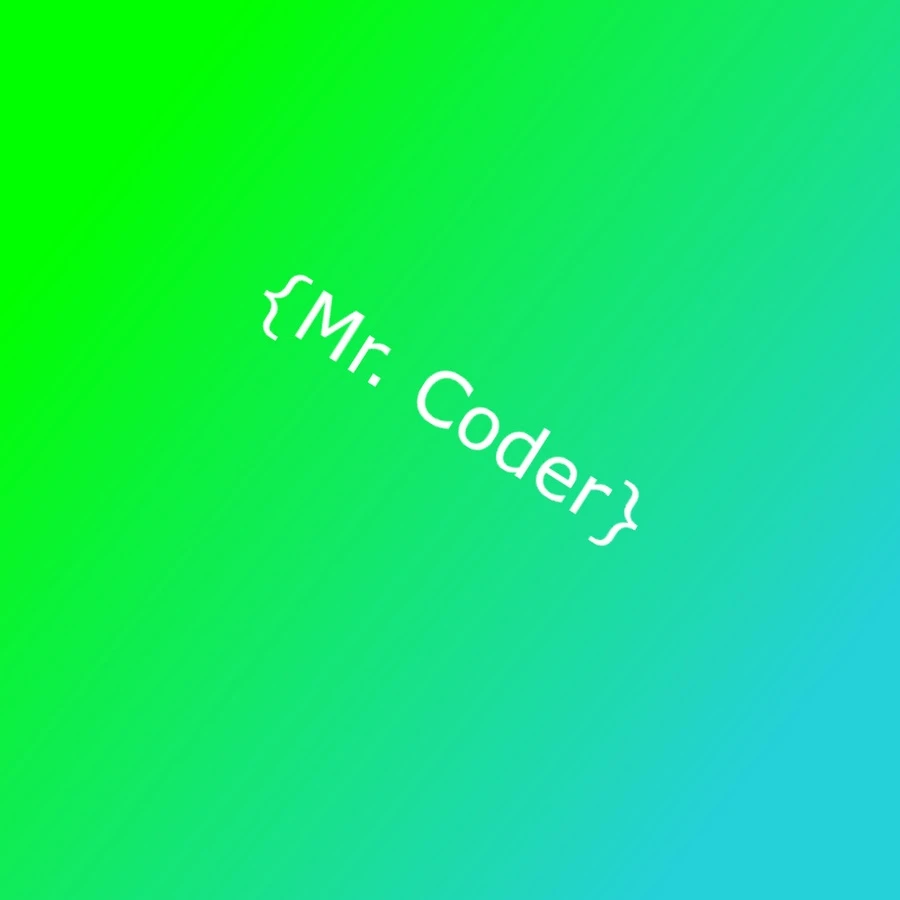 Mr. Coder